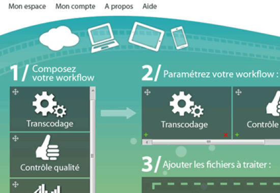 Design d'interface utilisateur - UI pour Videomenthe (Montpellier)