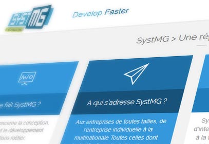 SystMG (Montpellier) - Création de site internet