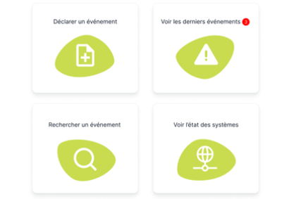 Conception Ux/Ui d'une interface de gestion d'incidents pour une entreprise d'hébergement internet