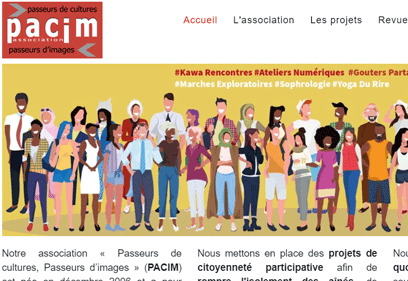 association pacim création site internet