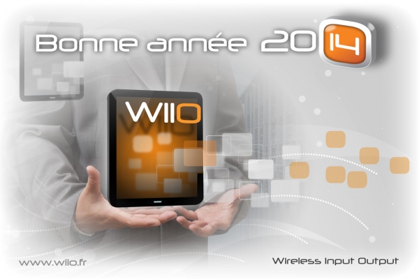 Ecard de voeux Wiio (Lisses - Essonne)